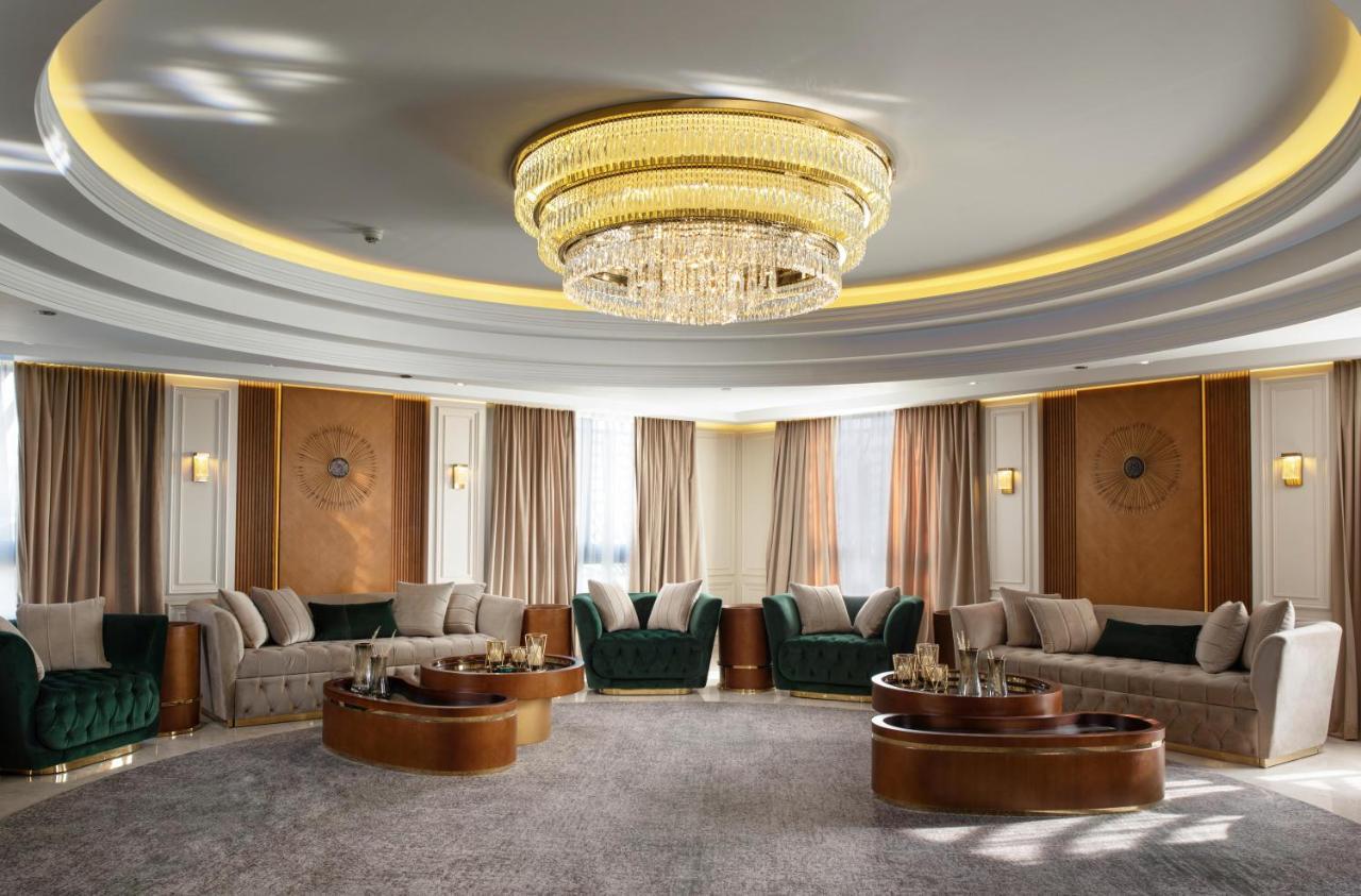 Triumph Luxury Hotel Kairo Bagian luar foto 3D rendering of a living room